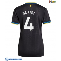 Fotballdrakt Dame Manchester United Matthijs de Ligt #4 Tredjedrakt 2025-26 Kortermet